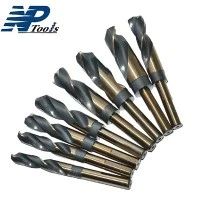 Blwch pren 12pcs 1/2 Shank Sliver a Deming Drill Set